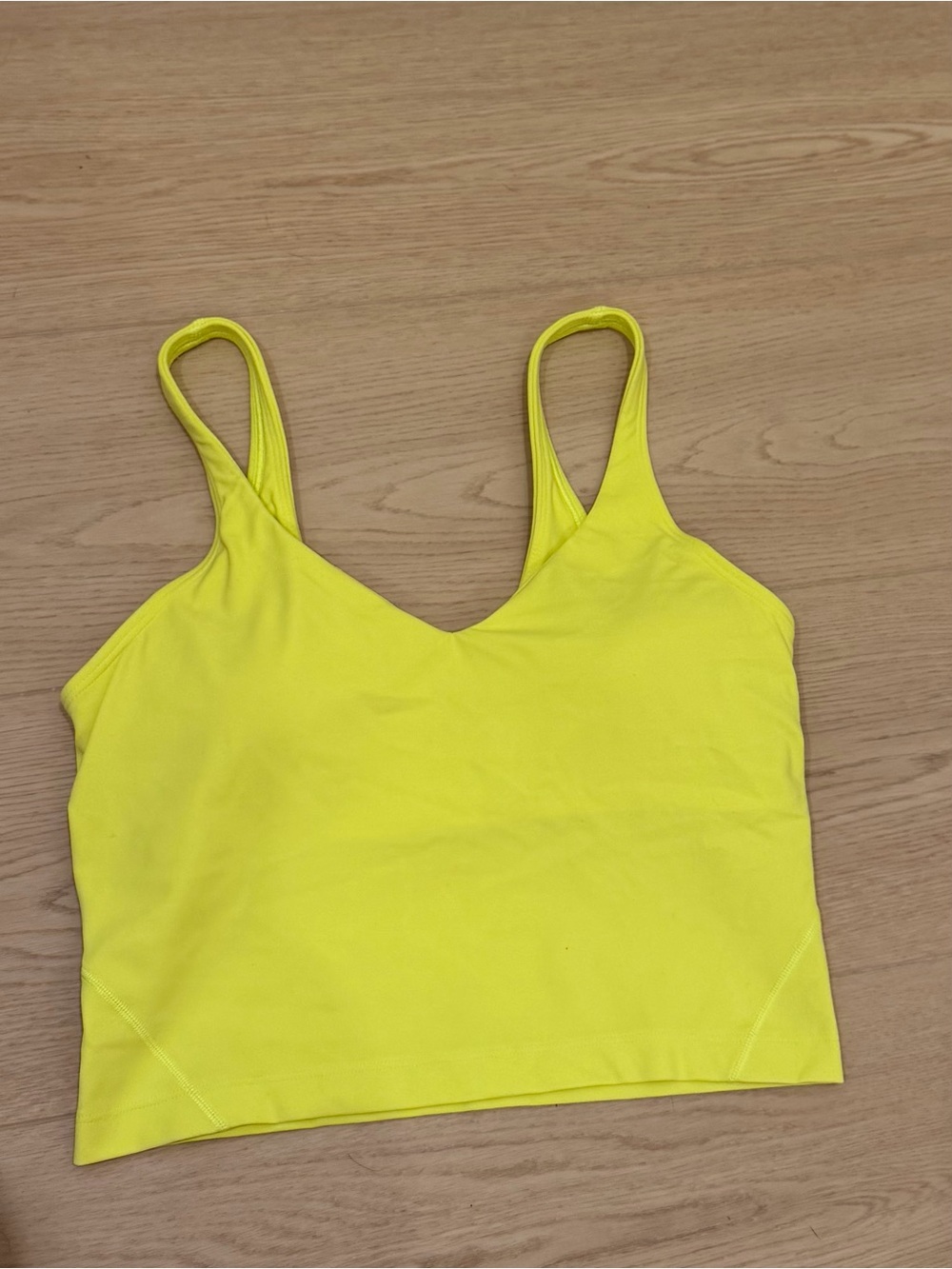 lululemon NWOT Electric Lemon Align Top 🍋